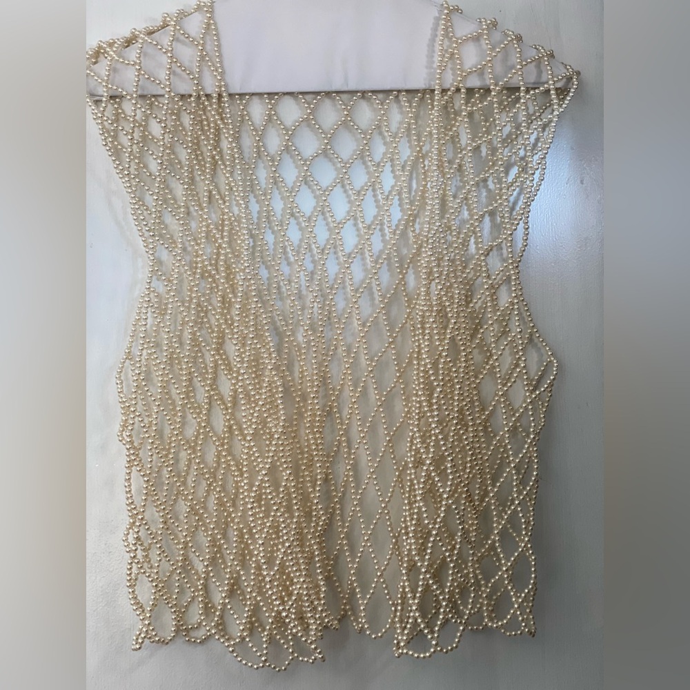 Vintage Pearl Vest